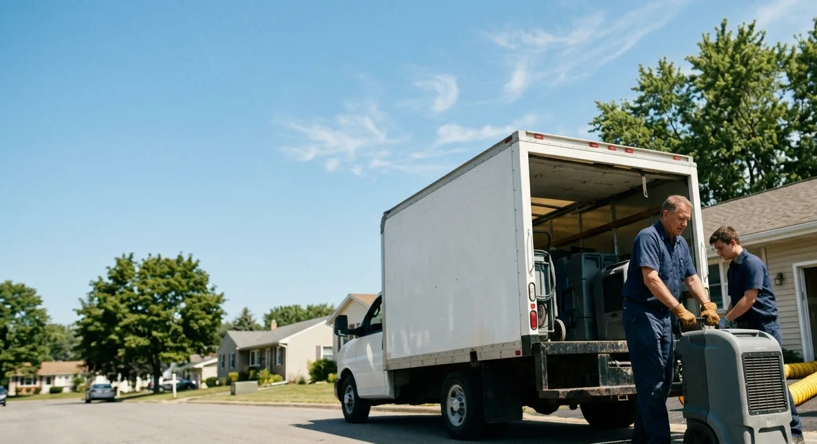 Water Damage Cleanup in Downers Grove, IL near me